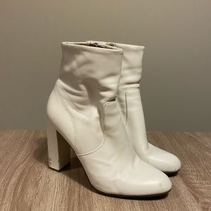 White Steve Madden Boots